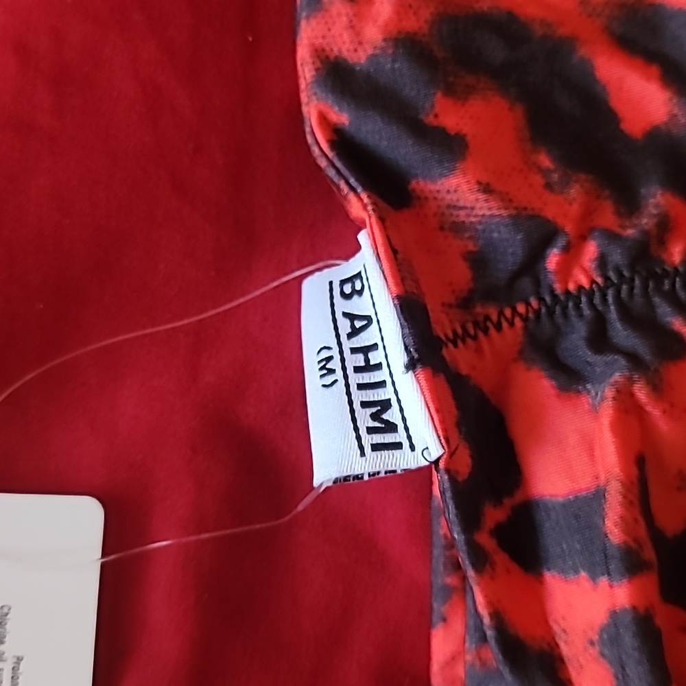 Bahimi red leopard swimwear - Picture 4 of 5